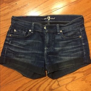 7 for all Mankind Jean shorts size 26 (0-2)